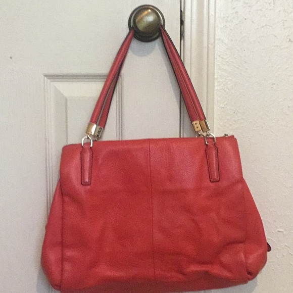 EUC Coach Madison Cafe Leather Satchel & Hangtags 27859 - Picture 2 of 16